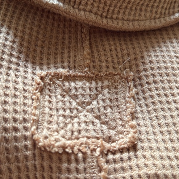 NWT!  Aerie Lumberjane waffle polo sweatshirt, size XXS - Picture 10 of 10